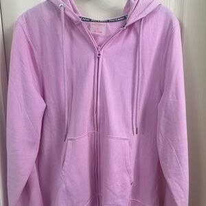 Juicy Couture Light Pink Zip-Up Hoodie